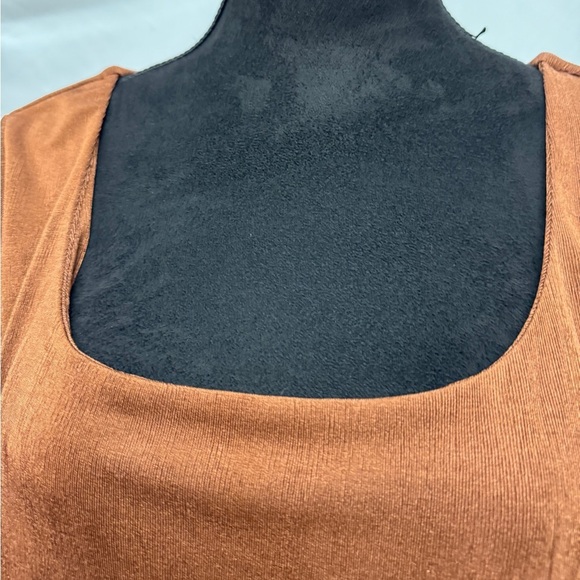BP Square Neck Top Brown - Picture 4 of 10